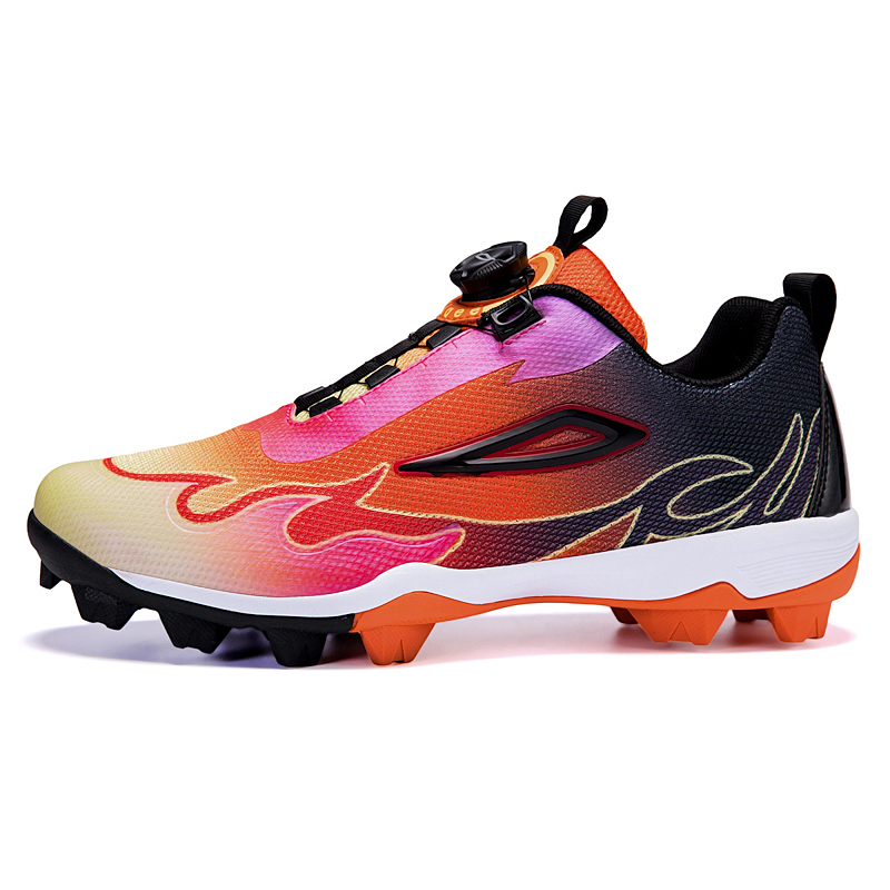 Long Spike Anti Slip Baseball Cleats with Rotating Knob