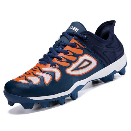 Gradient Flame Breathable Baseball Turf Shoes - Image 1
