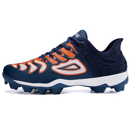Gradient Flame Breathable Baseball Turf Shoes - Image 2
