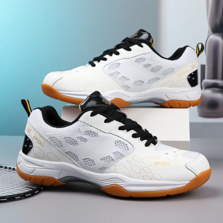 Men Lightweight Non Slip Badminton Shoes - Image 1