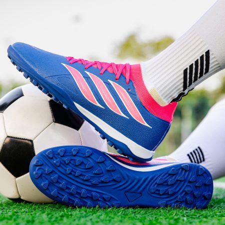 Unisex TF Turf Knitted Soccer Cleats Football Boots - Image 4