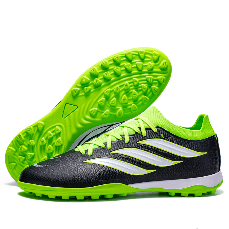 Unisex TF Turf Knitted Soccer Cleats Football Boots