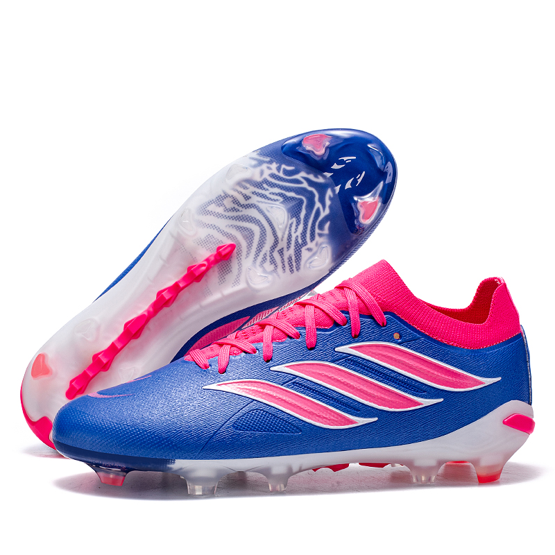 Unisex FG Firm Ground Soccer Cleats Knitted Football Boots