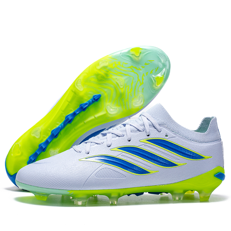Unisex FG Firm Ground Soccer Cleats Knitted Football Boots
