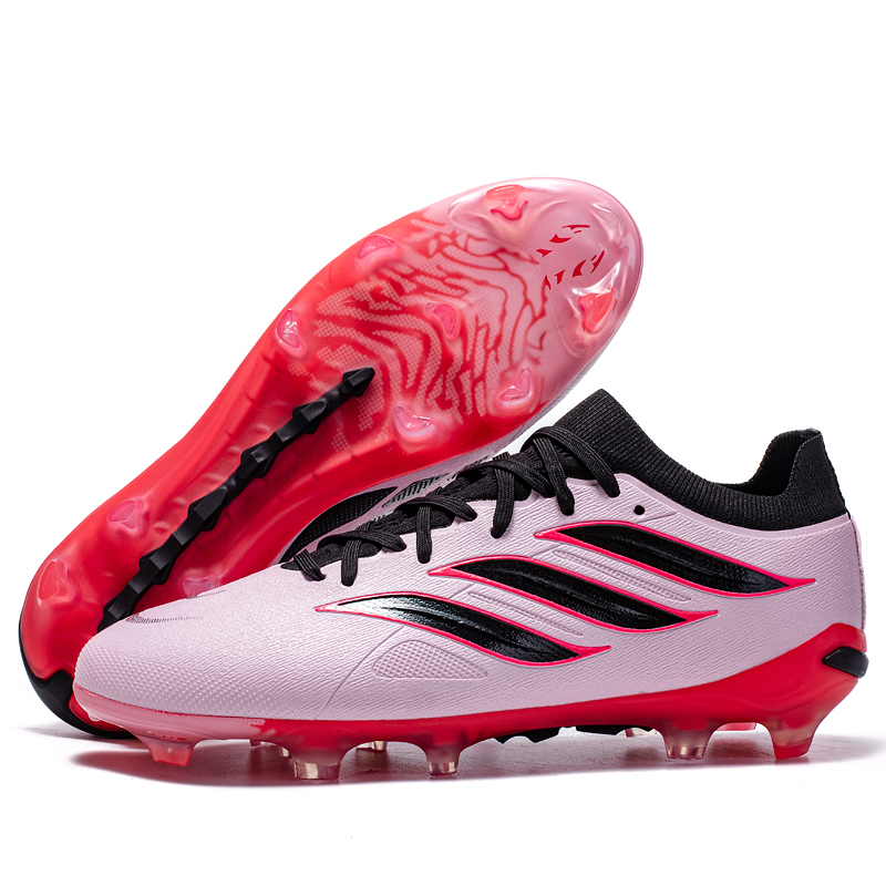 Unisex FG Firm Ground Soccer Cleats Knitted Football Boots