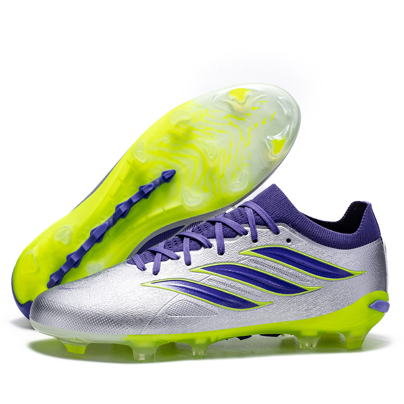 Unisex FG Firm Ground Soccer Cleats Knitted Football Boots