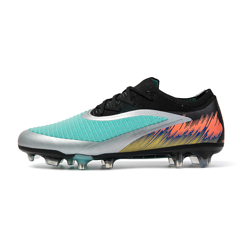Unisex Gradient FG Knitted Soccer Cleats Football Boots