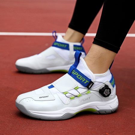 Unisex High Top BOA Dial Badminton Court Shoes - Image 5