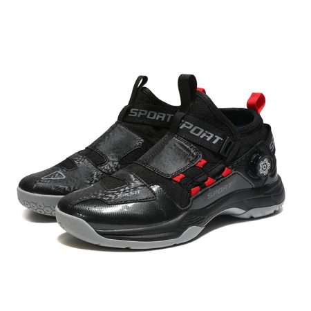 Unisex High Top BOA Dial Badminton Court Shoes - Image 8