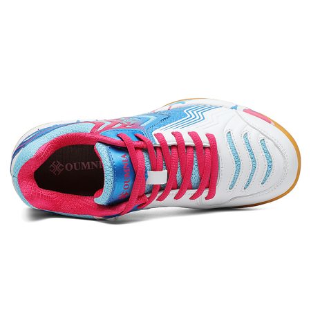 Women Non Marking Gum Sole Professional Badminton Shoes - Image 3