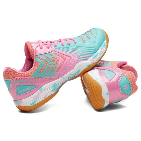 Women Non Marking Gum Sole Professional Badminton Shoes - Image 7
