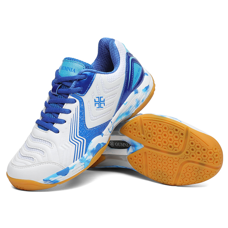 Women Non Marking Gum Sole Professional Badminton Shoes