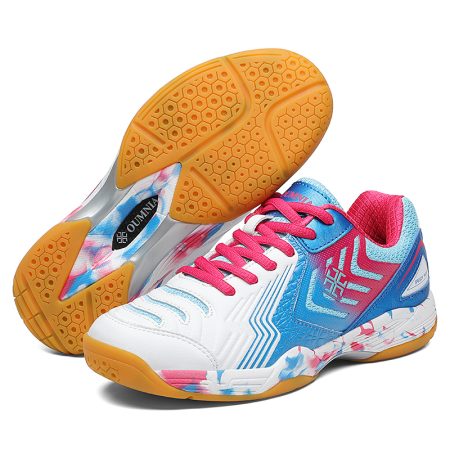 Women Non Marking Gum Sole Professional Badminton Shoes - Image 6