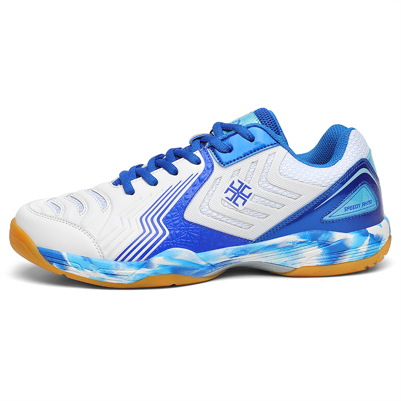 Men Non Marking Gum Sole Professional Badminton Shoes