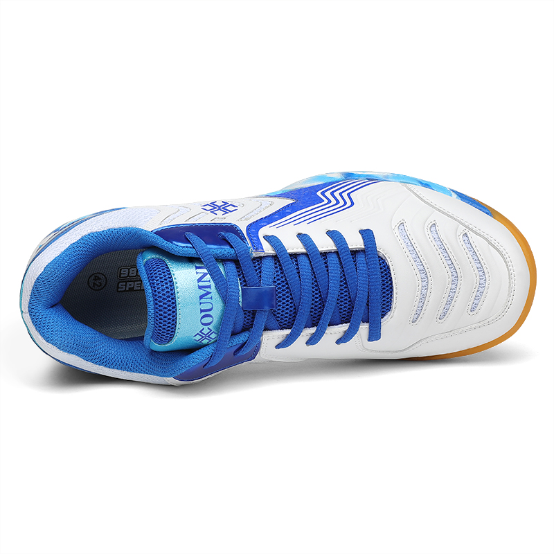 Men Non Marking Gum Sole Professional Badminton Shoes