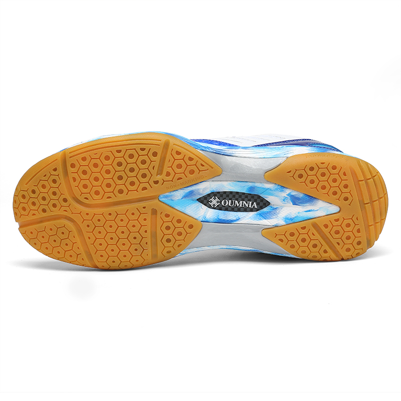Men Non Marking Gum Sole Professional Badminton Shoes
