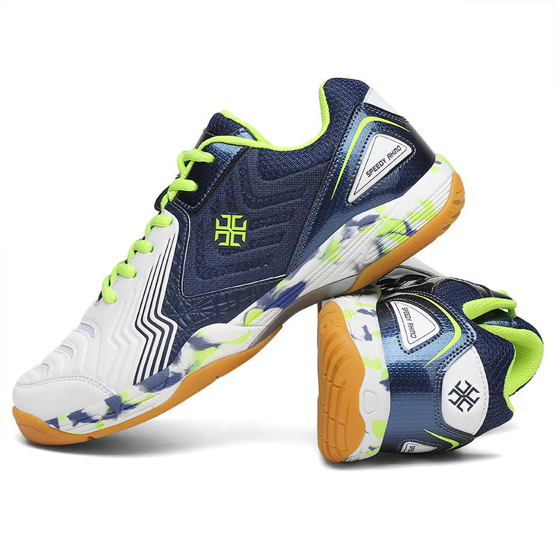 Men Non Marking Gum Sole Professional Badminton Shoes