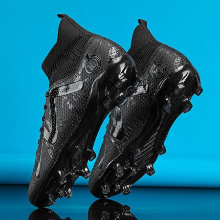 Unisex High Cut FG Soccer Cleats High Ankle Football Boots - Image 4