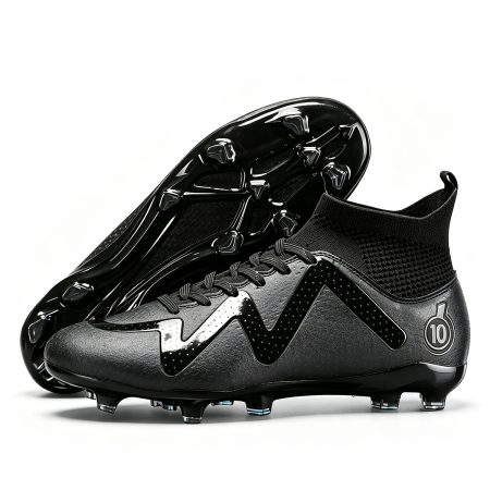 Unisex High Cut FG Soccer Cleats High Ankle Football Boots - Image 6