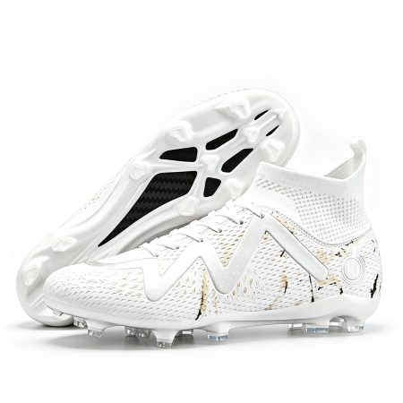 Unisex High Cut FG Soccer Cleats High Ankle Football Boots - Image 7