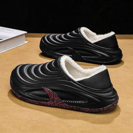 Unisex Artificial Fur Lined EVA Winter Clogs for Men Women - Image 7