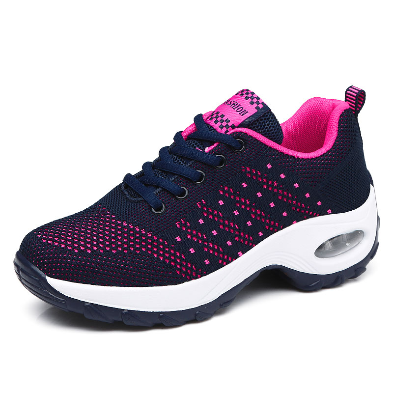 Women Fly Knit Air Cushion Dance Sneakers