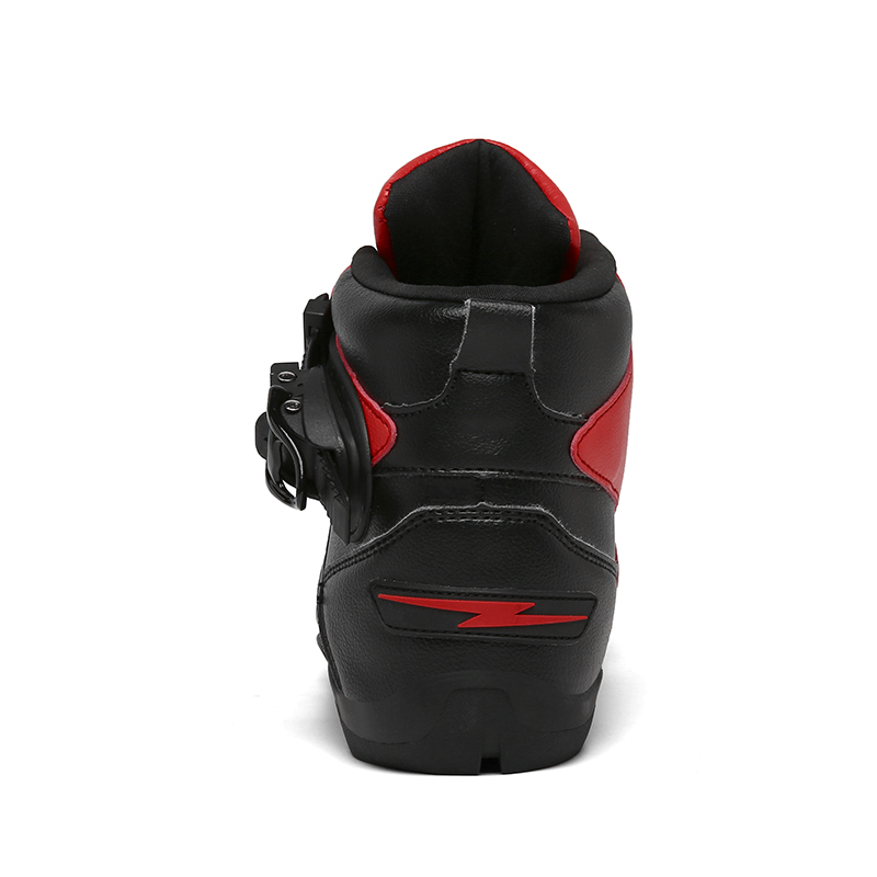 Men BOA Buckle Protective Motorcycle Riding Boots