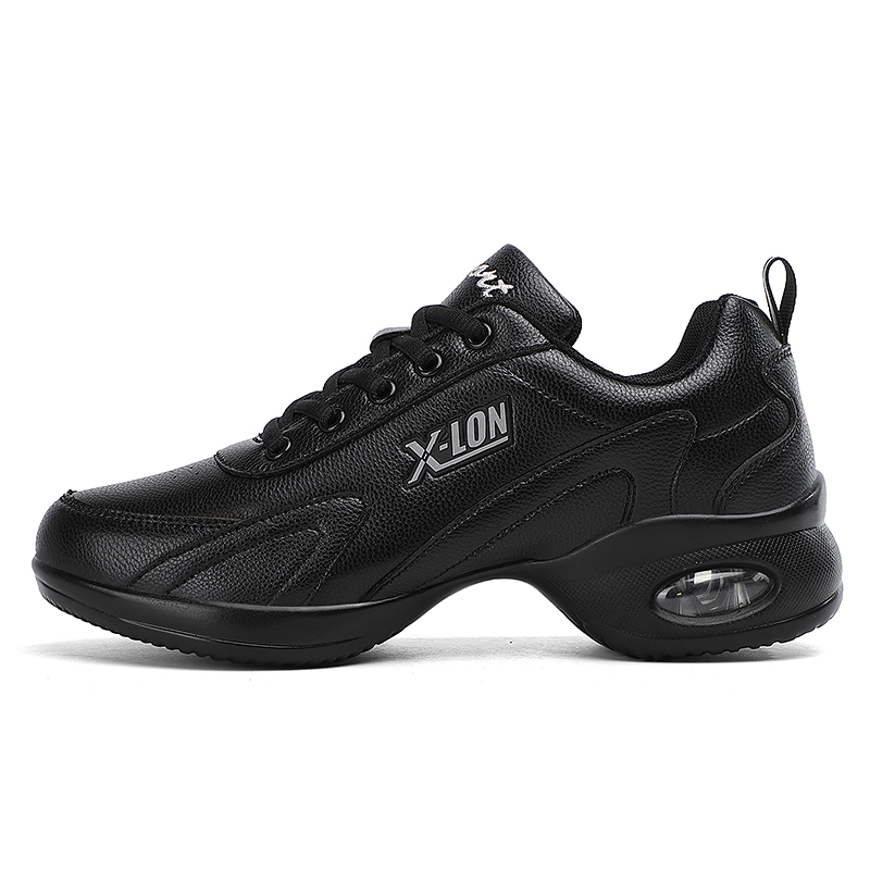 Women Microfiber Air Cushion Dance Sneakers