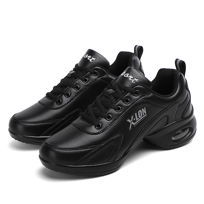 Women Microfiber Air Cushion Dance Sneakers