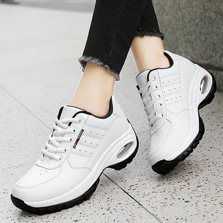 Women Microfiber Air Cushion Sneakers - Image 5
