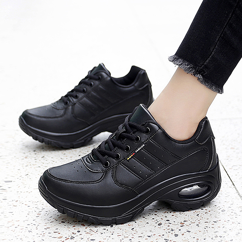 Women Microfiber Air Cushion Sneakers