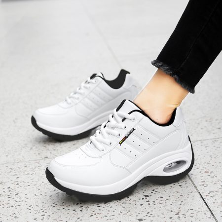Women Microfiber Air Cushion Sneakers - Image 6
