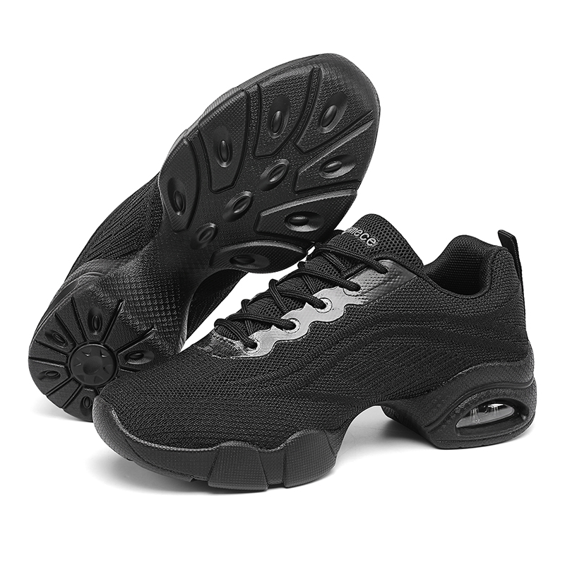 Women Fly Knit Air Cushion Dance Sneakers