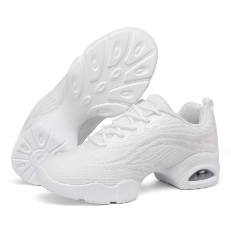 Women Fly Knit Air Cushion Dance Sneakers - Image 10