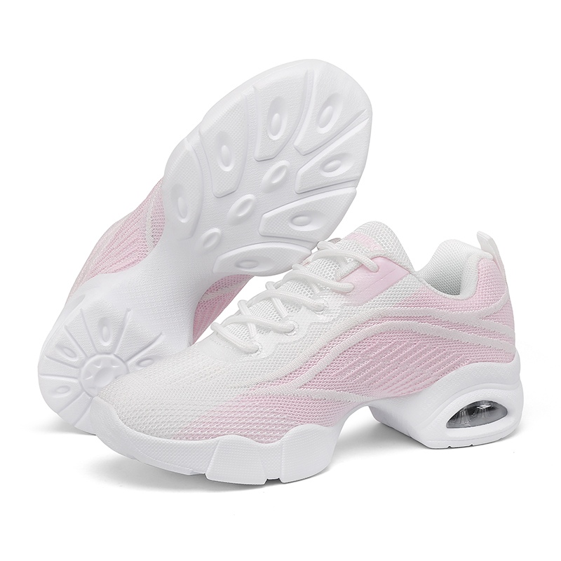 Women Fly Knit Air Cushion Dance Sneakers