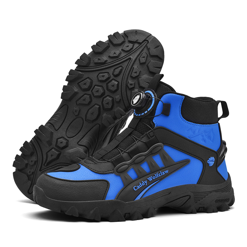 Men High Top Motorcycle Riding Boots