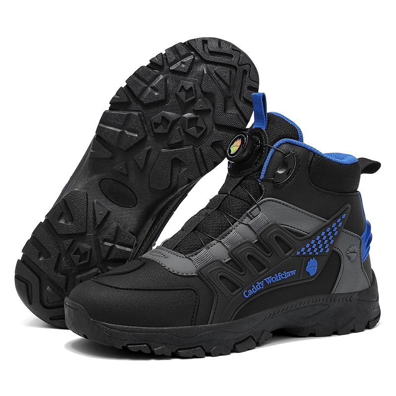 Men Rotary BOA Buckle Motorcycle Riding Boots