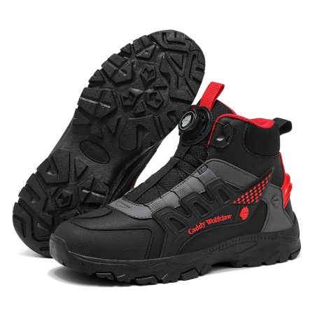 Men Rotary BOA Buckle Motorcycle Riding Boots - Image 8