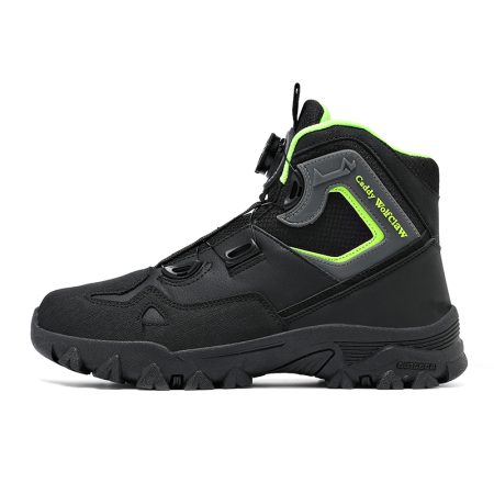 Men Rotary BOA Buckle Motorcycle Riding Boots - Image 2
