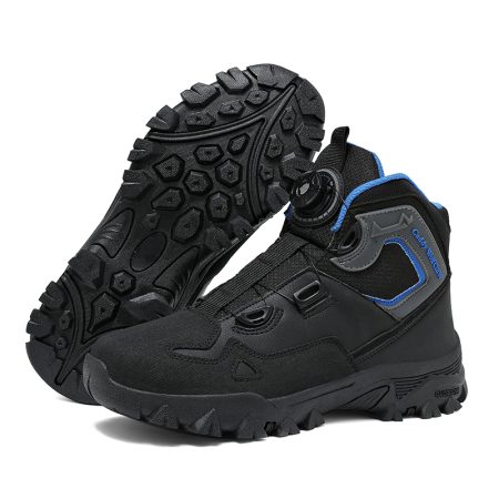 Men Rotary BOA Buckle Motorcycle Riding Boots - Image 7
