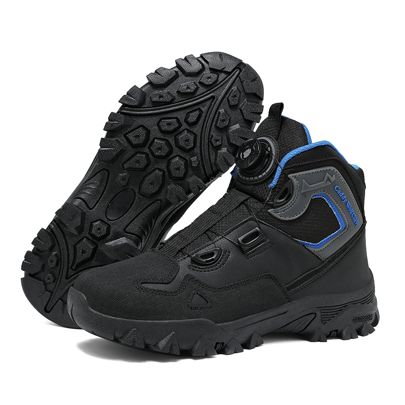Men Rotary BOA Buckle Motorcycle Riding Boots