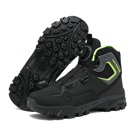 Men Rotary BOA Buckle Motorcycle Riding Boots - Image 6