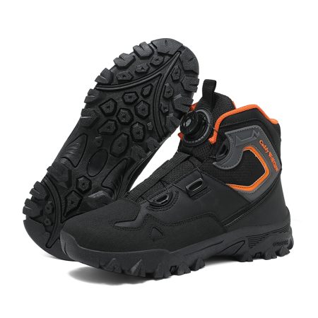 Men Rotary BOA Buckle Motorcycle Riding Boots - Image 8
