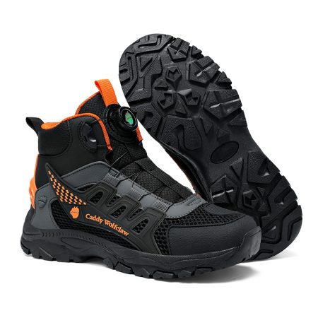 Men Breathable Rotary BOA Buckle Motorcycle Riding Boots - Image 6