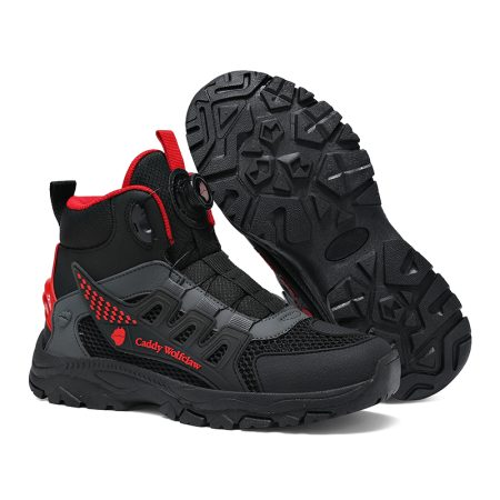 Men Breathable Rotary BOA Buckle Motorcycle Riding Boots - Image 7