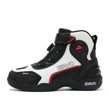 Men BOA Buckle Racing Motorcycle Riding Boots - Image 2