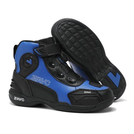Men BOA Buckle Racing Motorcycle Riding Boots - Image 7
