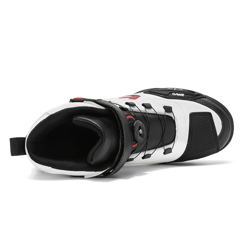 Men BOA Buckle Motorcycle Racing Riding Boots