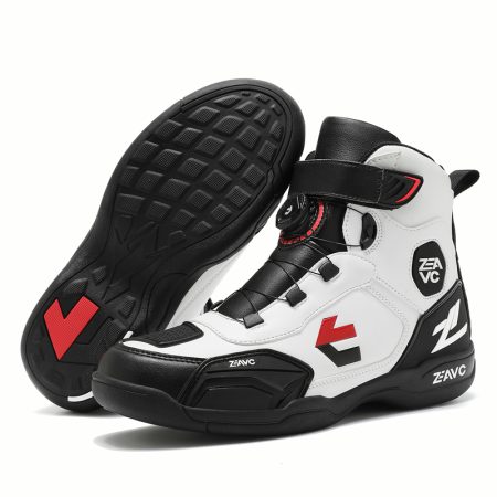 Men BOA Buckle Motorcycle Racing Riding Boots - Image 6