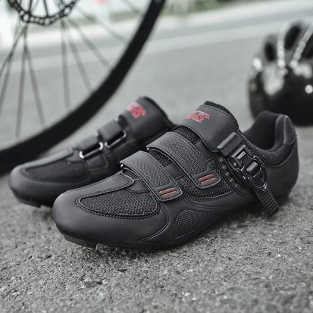 Unisex Road Bike Cleat Cycling Shoes - Image 1